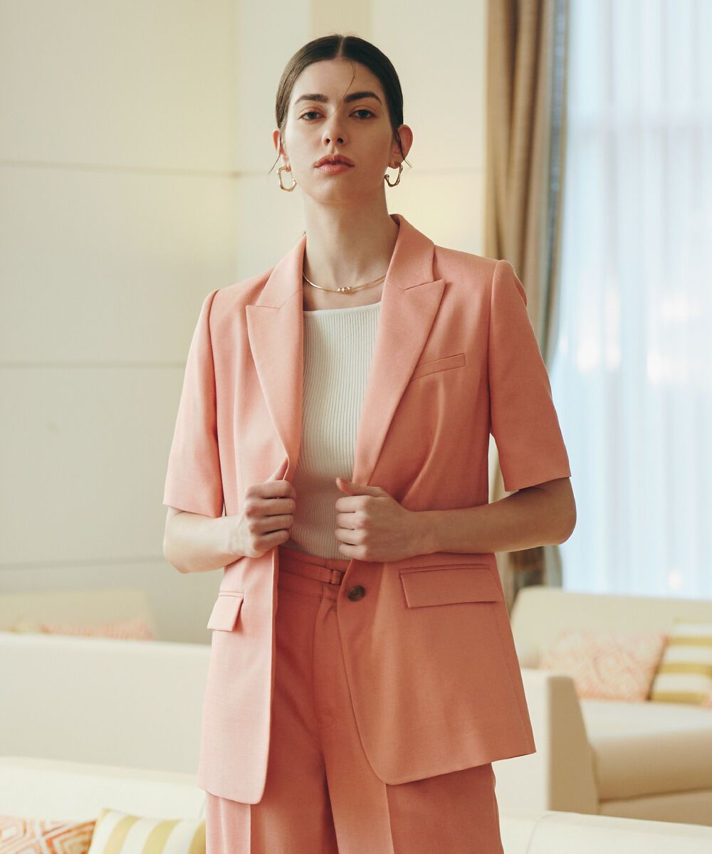  「◆ハーフスリーブテーラードジャケット」|その他|