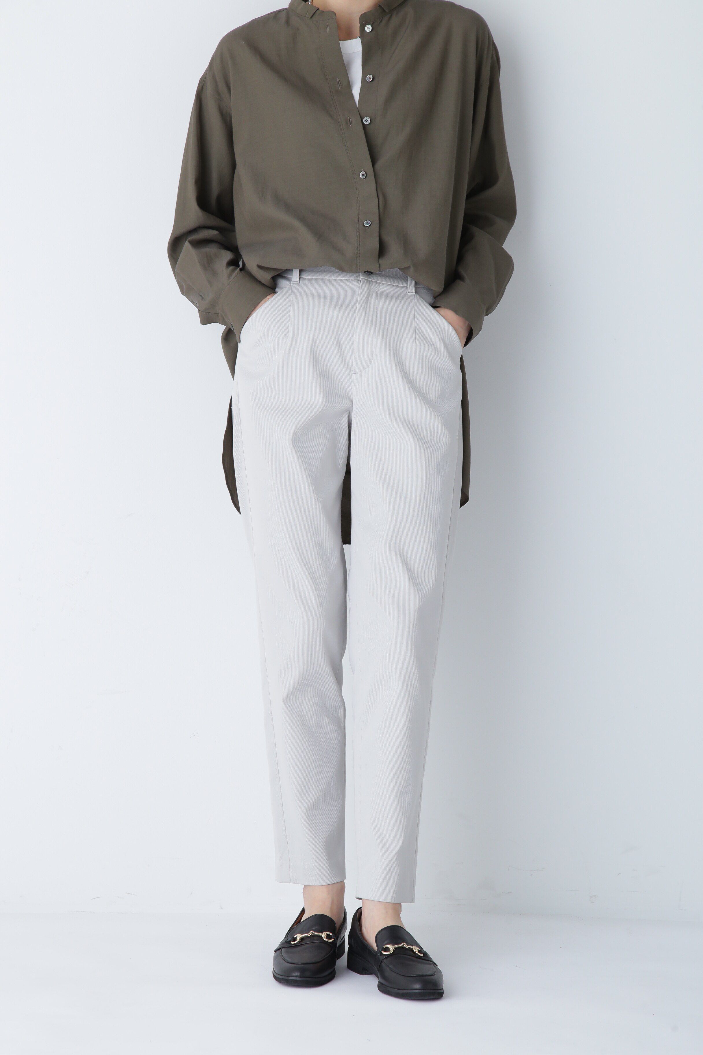  「◆ピケストレッチパンツ」|その他|グレー