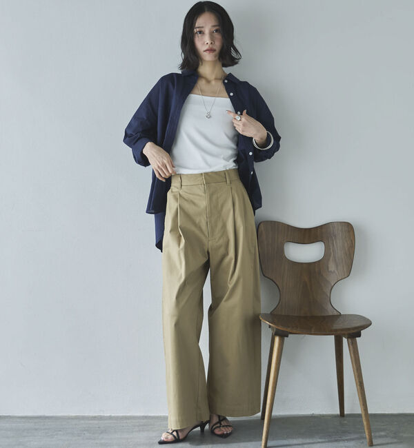 Doux archives「コットンリネンシャツ」|シャツ・ブラウス|