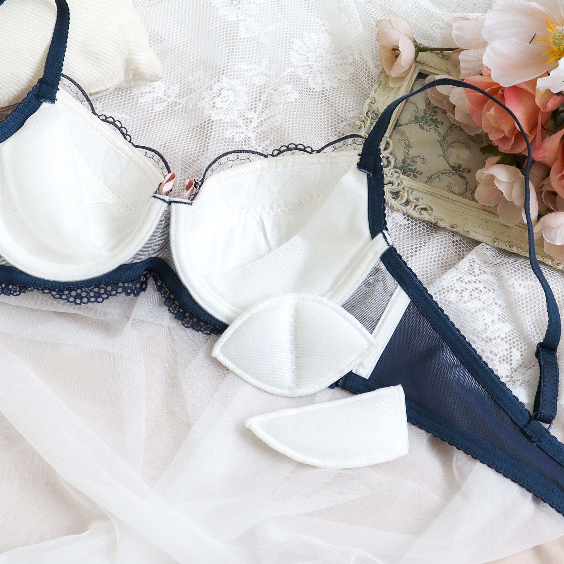 Risa Magli「フェリーチェ ブラジャー （B-C） ＜サイドシェイプ＞」|インナー|