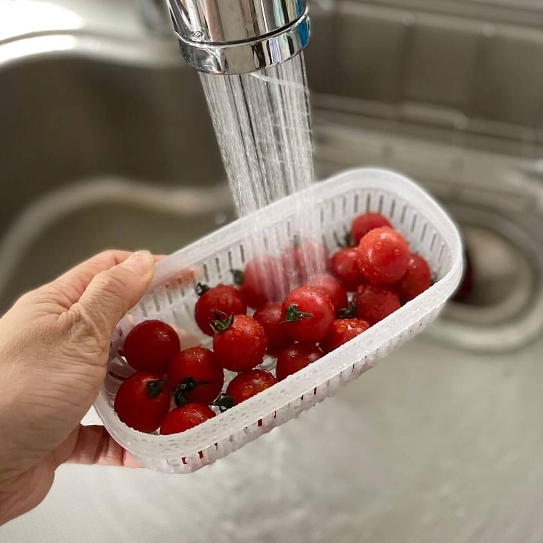 212 KITCHEN STORE「ベジマジ あらう スリム ホワイト」|食器・キッチングッズ|