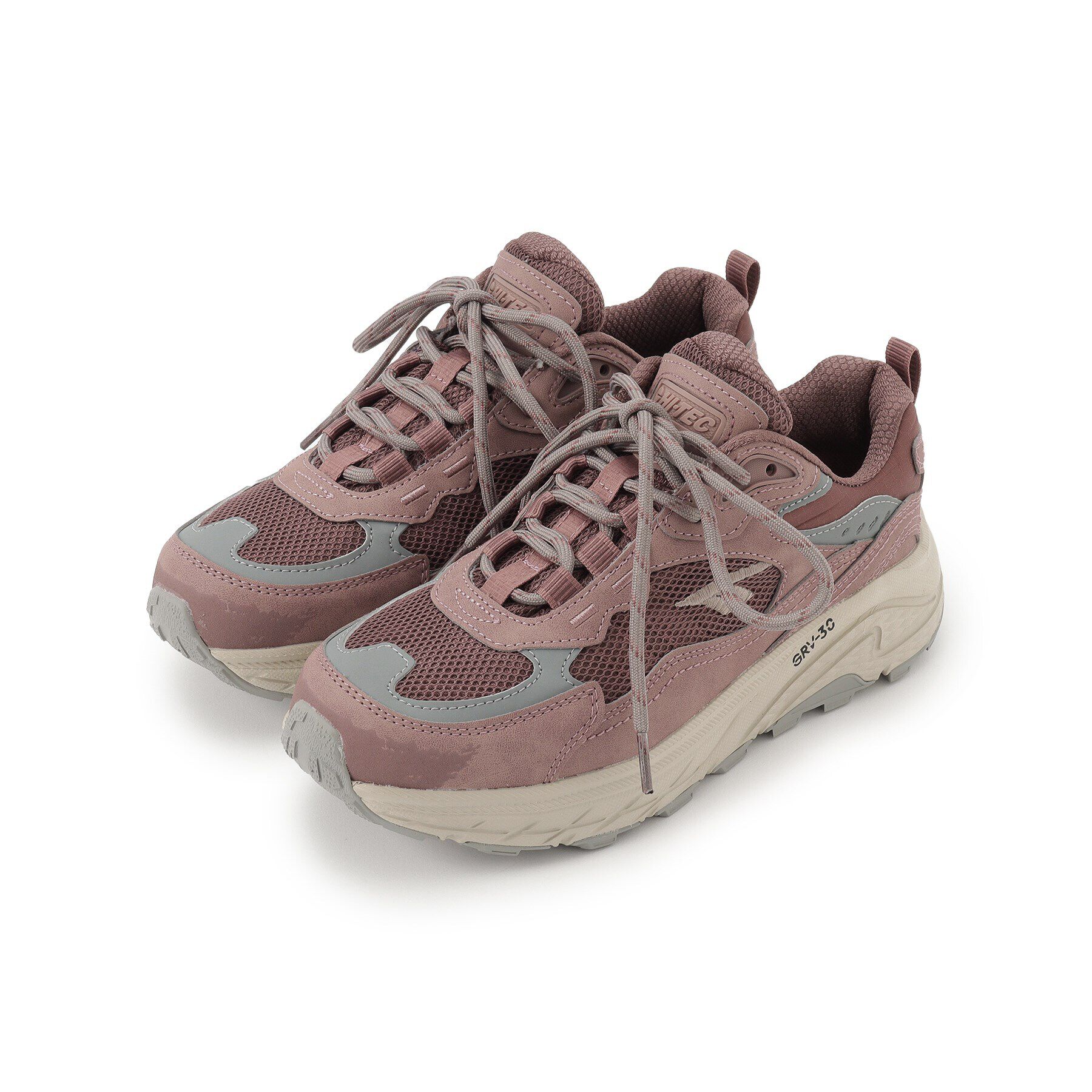 ESPERANZA「ムーンスター/ハイテクレースアップスニーカー」|スニーカー|ﾊﾟｰﾌﾟﾙ(983)