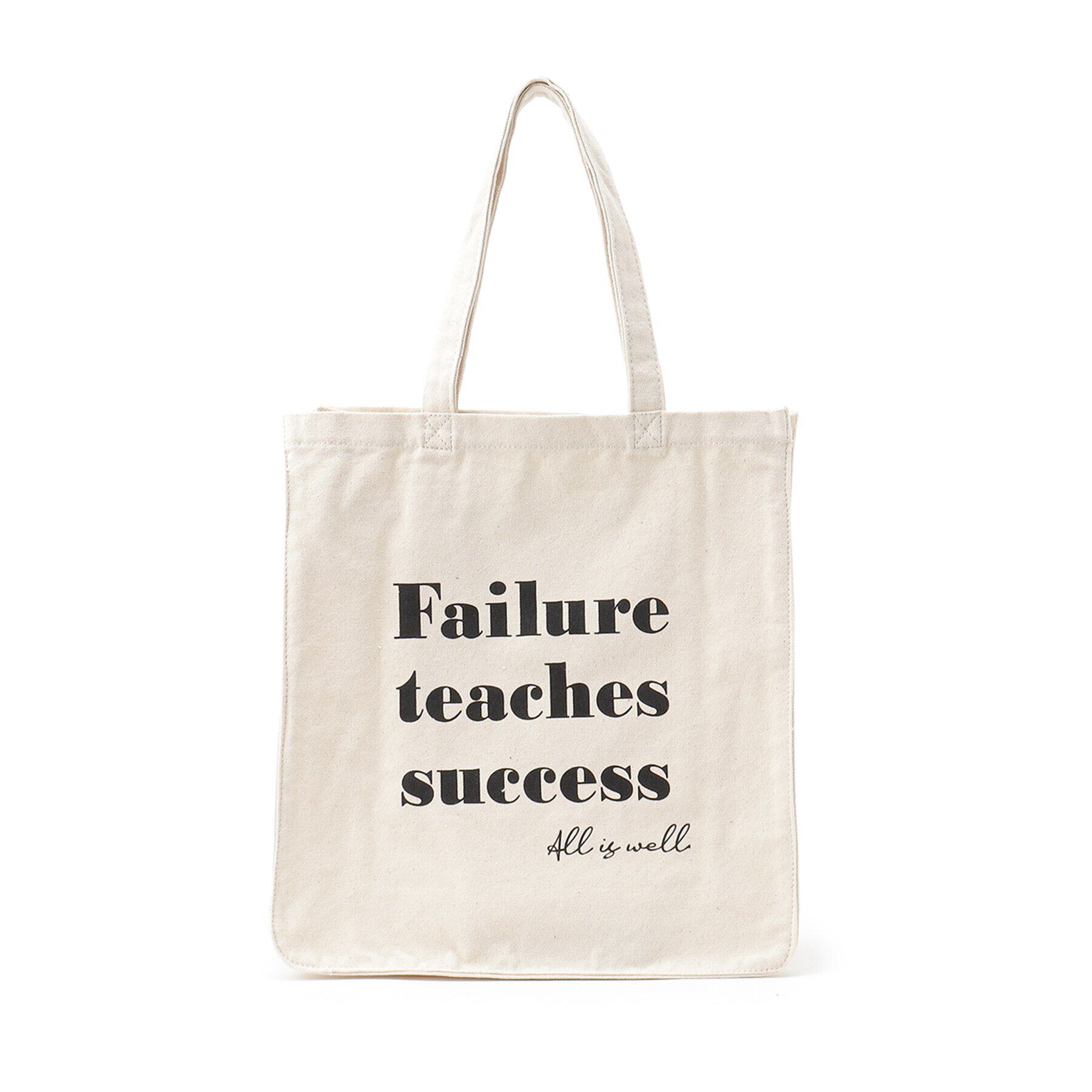 Ober Tashe「【新生活・新学期】色&times;柄全10種類 ロゴトートバッグ」|トートバッグ|アイボリー(204)