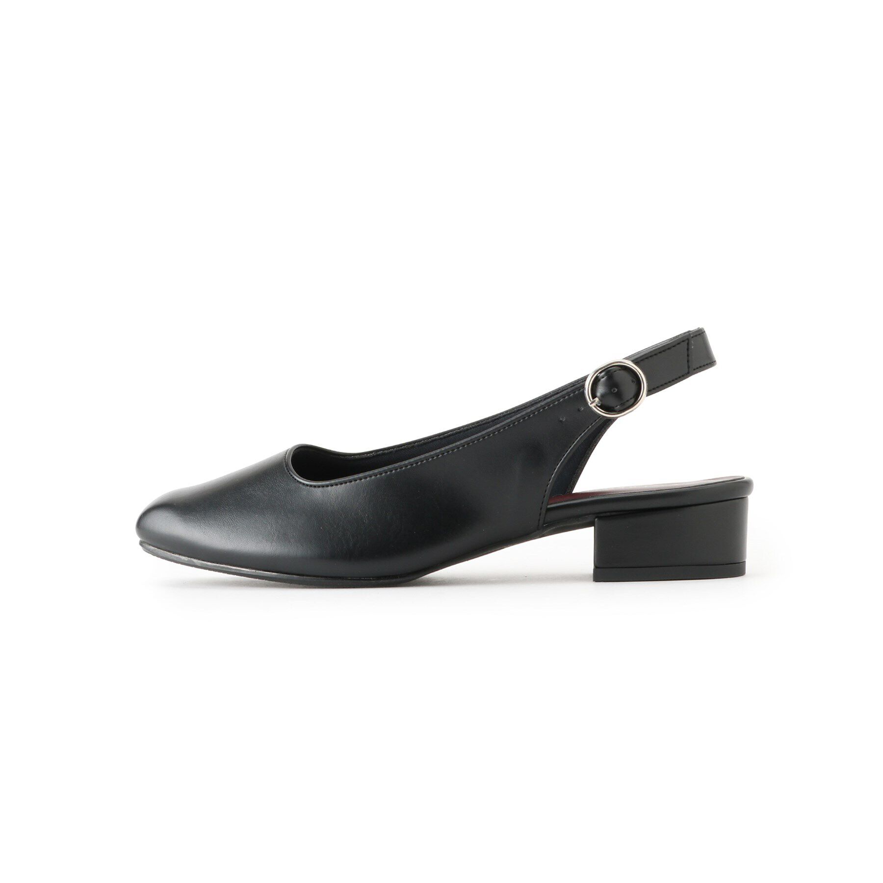 ESPERANZA「ソフトスクエアバックストラップフラットパンプス」|パンプス|