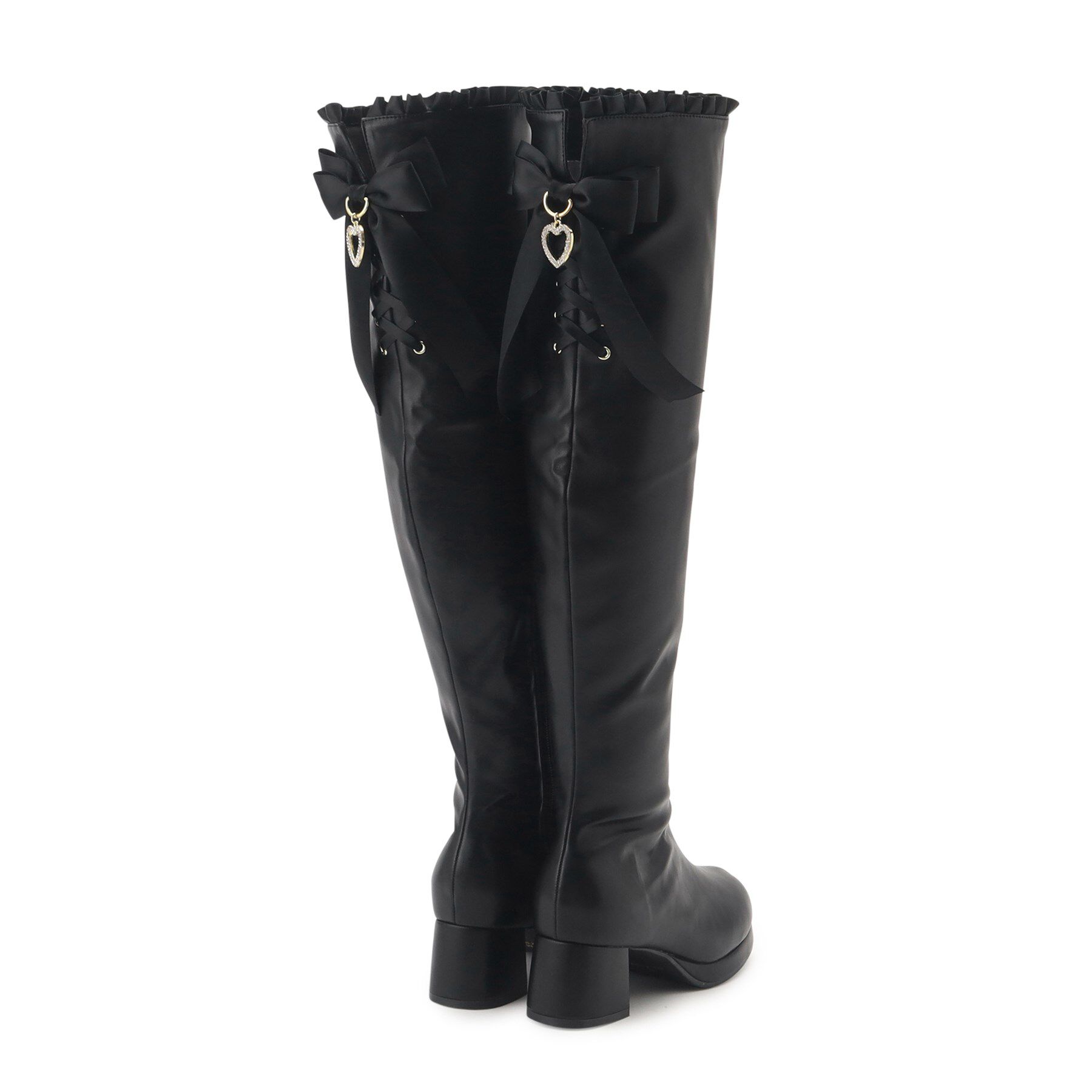 csT&P「夢見るリボン付きロングブーツ厚底」|ショートブーツ|