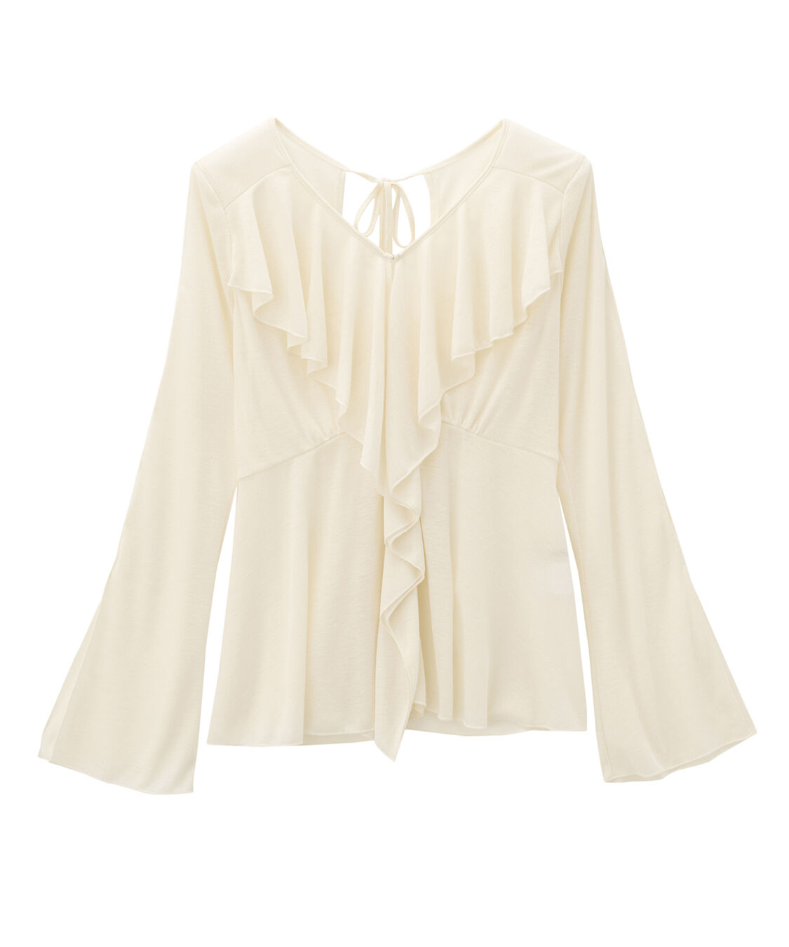 COCO DEAL「ラッフルバックシャンカットソー」|Tシャツ・カットソー|