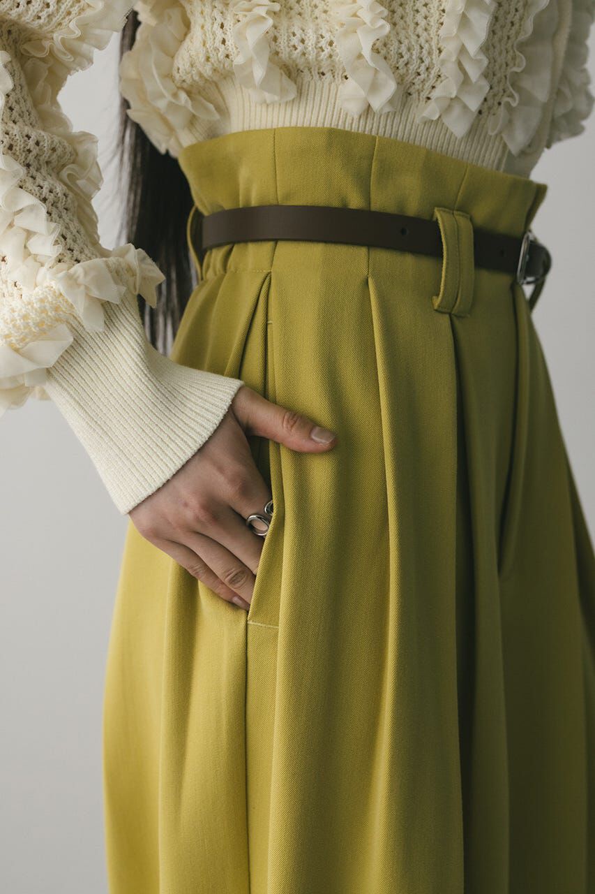 STYLEMIXER「ハイウエストタックワイドパンツ」|その他|