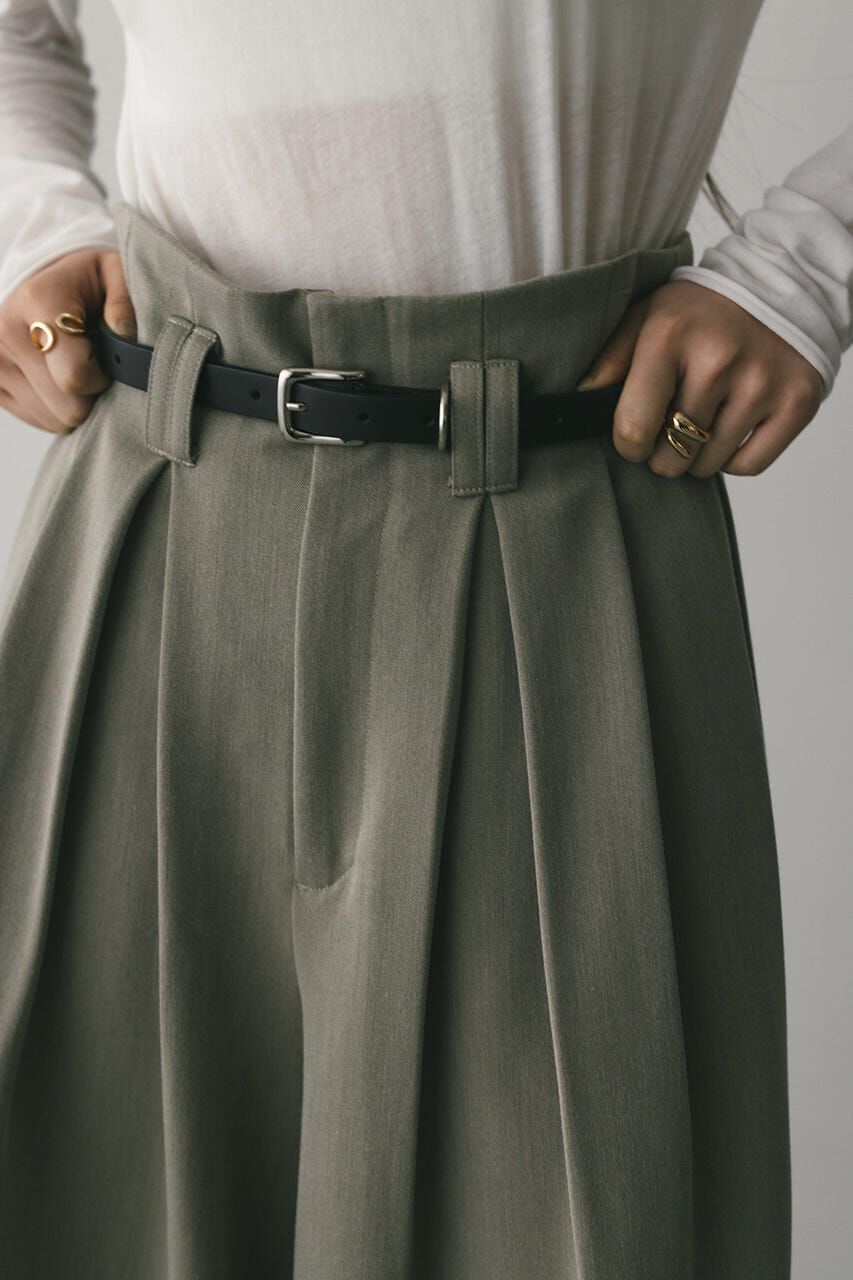 STYLEMIXER「ハイウエストタックワイドパンツ」|その他|