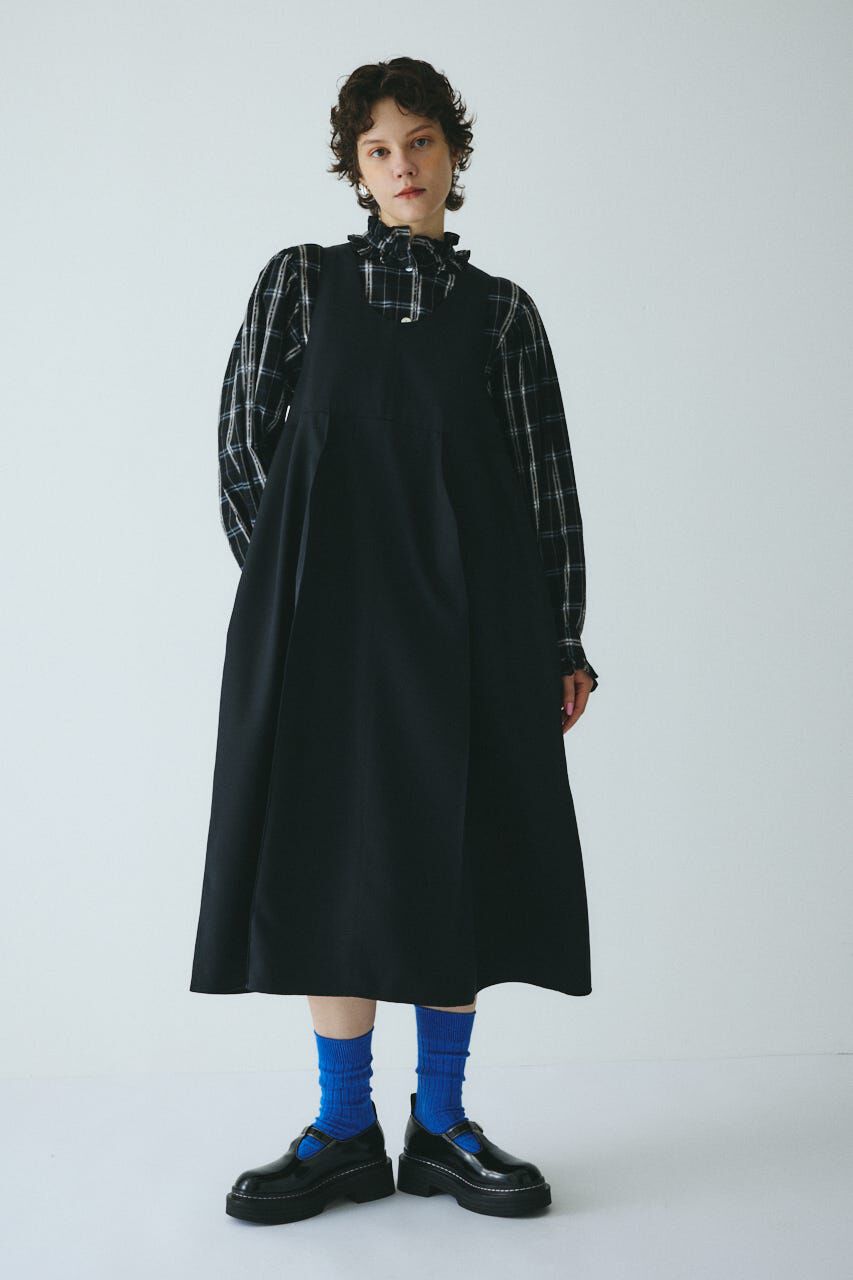 HeRIN.CYE「Cocoon switching dress」|ワンピース|BLK