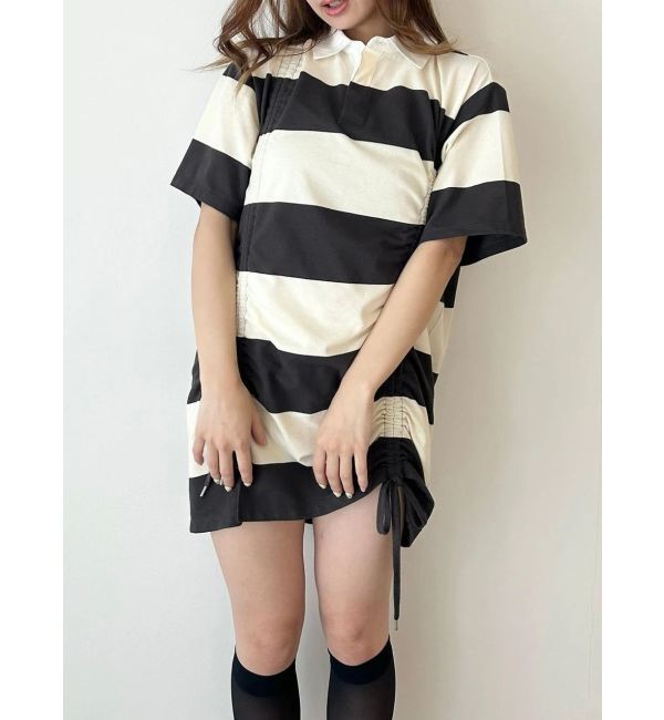 CALNAMUR「2WAY DRAWSTRING CUT OP/2WAYドロストカットワンピース」|ワンピース|