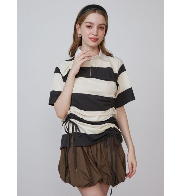 CALNAMUR「2WAY DRAWSTRING CUT OP/2WAYドロストカットワンピース」|ワンピース|