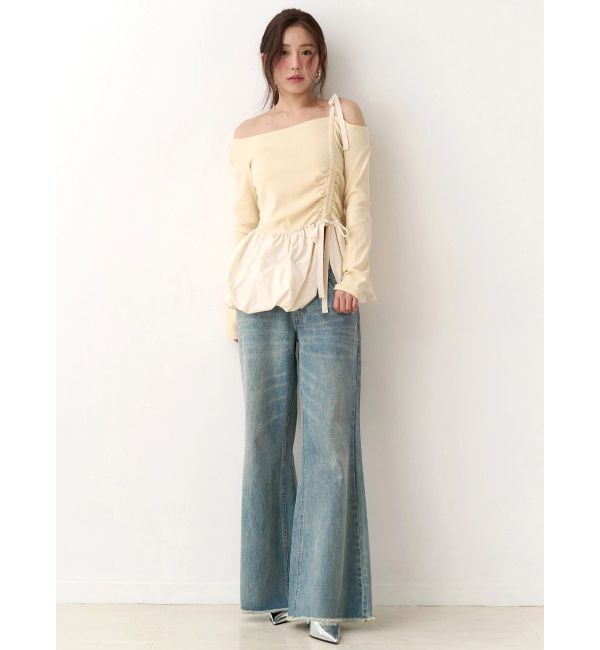 CALNAMUR「ワンショルデザイントップス」|Tシャツ・カットソー|