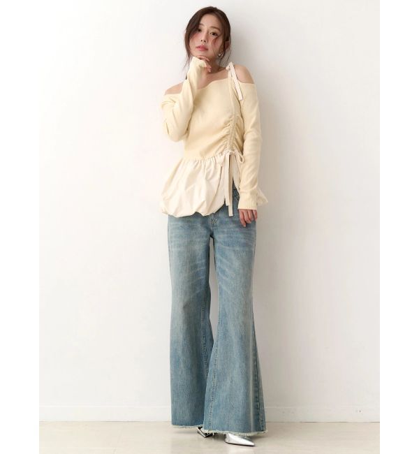 CALNAMUR「ワンショルデザイントップス」|Tシャツ・カットソー|