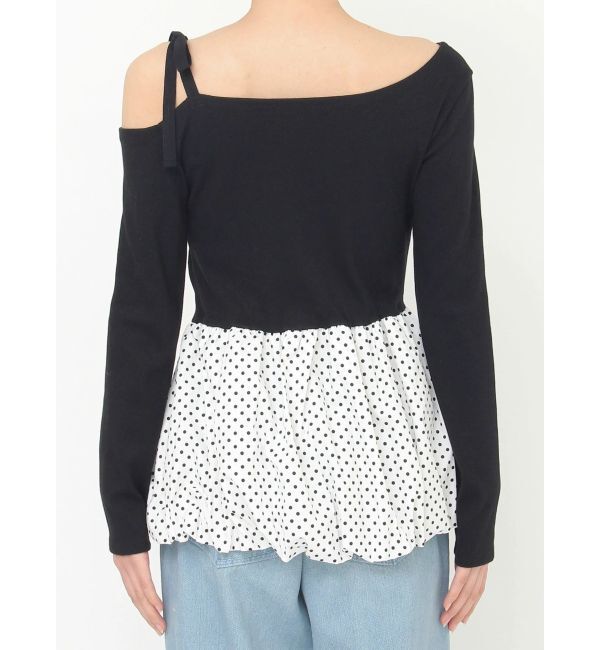 CALNAMUR「ワンショルデザイントップス」|Tシャツ・カットソー|