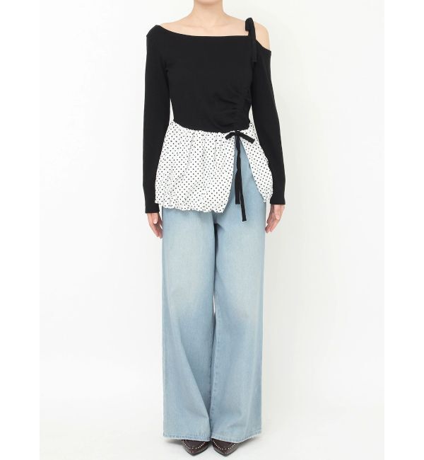 CALNAMUR「ワンショルデザイントップス」|Tシャツ・カットソー|