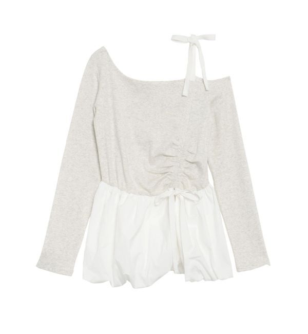 CALNAMUR「ワンショルデザイントップス」|Tシャツ・カットソー|