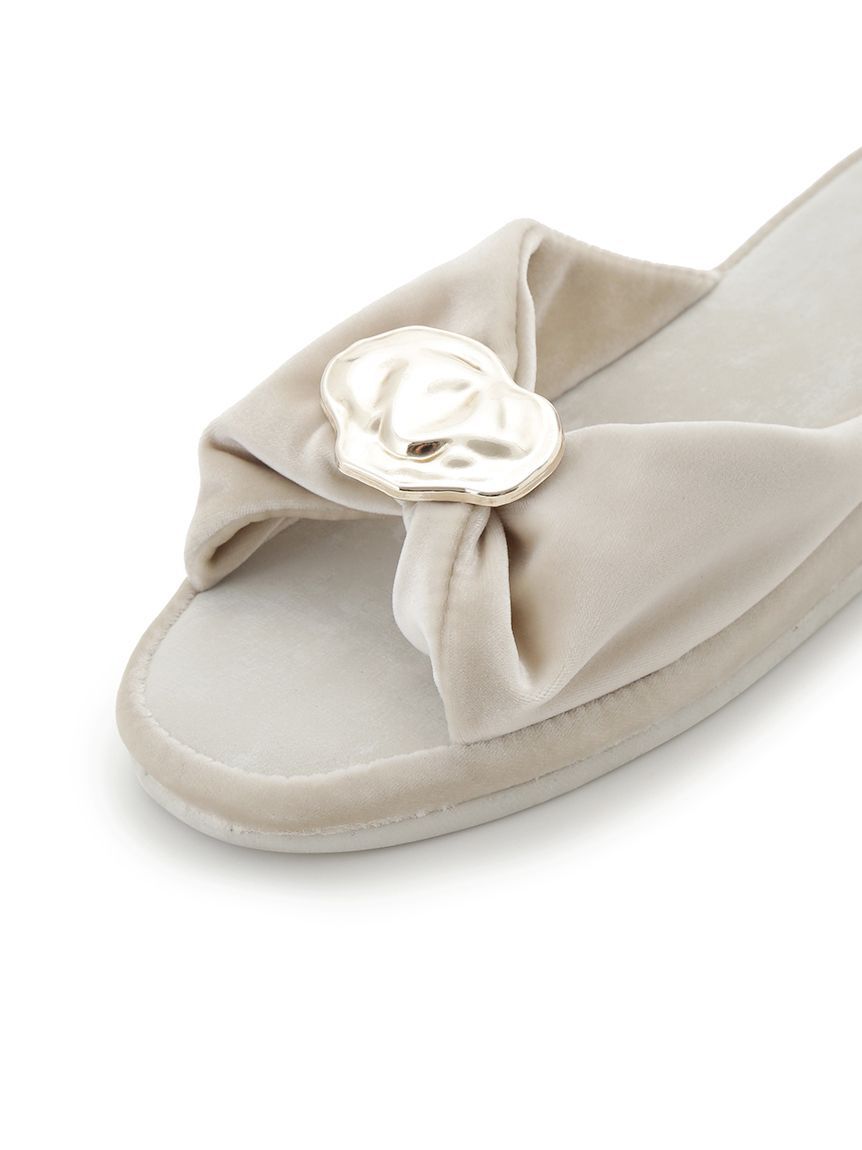 SNIDEL HOME「メタルポイントスリッパ」|ルームシューズ|