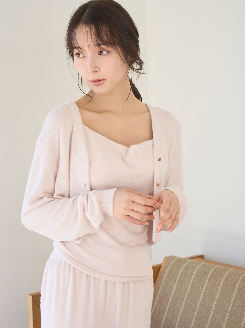 SNIDEL HOME「【接触冷感】【UVカット】ニットカップインキャミソール」|ルームウェア|