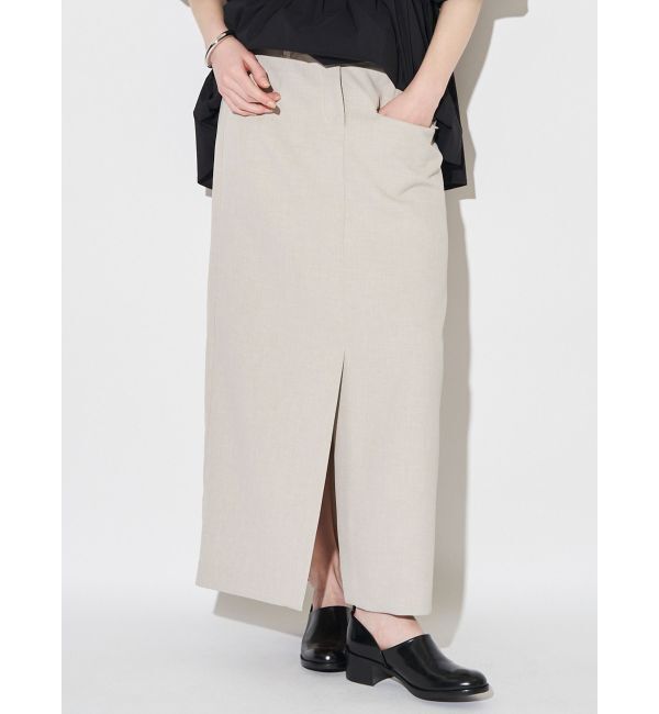 ELENDEEK「DOUBLE BELT SK」|スカート|