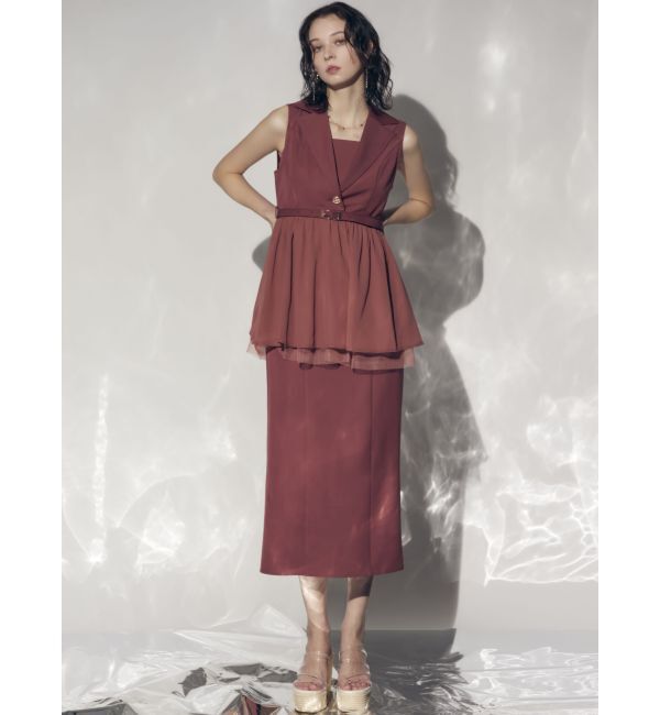 RESEXXY「ハートチェーンピアス」|ピアス|