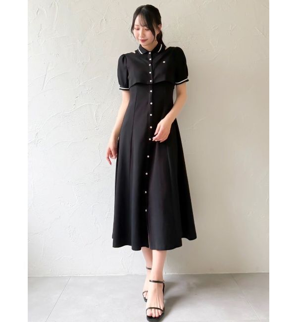 dazzlin「【POLO BCSコラボ/再生産】レイヤードポロワンピース」|ワンピース|