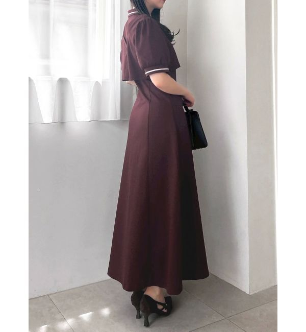 dazzlin「【POLO BCSコラボ/再生産】レイヤードポロワンピース」|ワンピース|