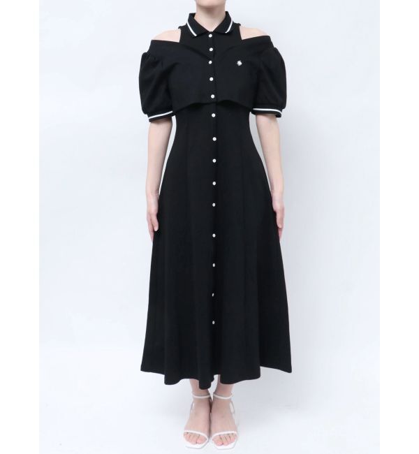 dazzlin「【POLO BCSコラボ/再生産】レイヤードポロワンピース」|ワンピース|