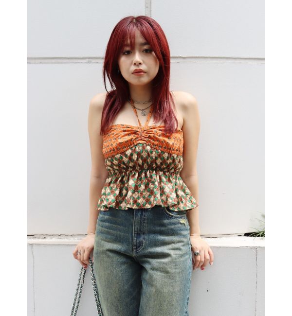 EVRIS「オリジナルパターントップス」|キャミソール|