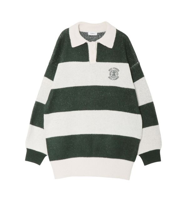 EVRIS「ワンポイントラガーニットトップス」|ニット・セーター|