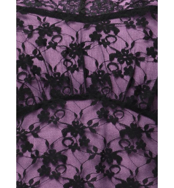 EVRIS「リボンキャミレースチュニック」|キャミソール|