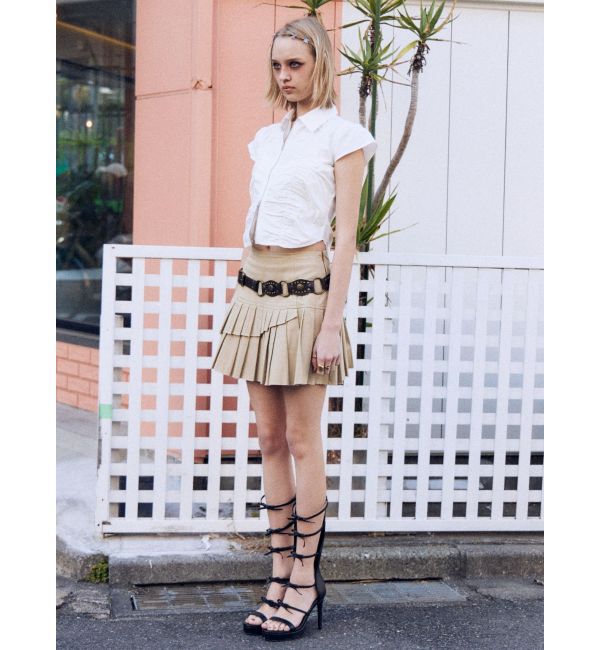 EVRIS「リボンストラップロングヒールサンダル」|サンダル|