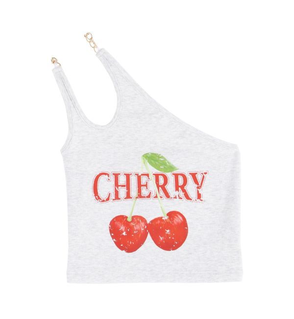 EVRIS「ダブルチェーンワンショルトップス」|キャミソール|