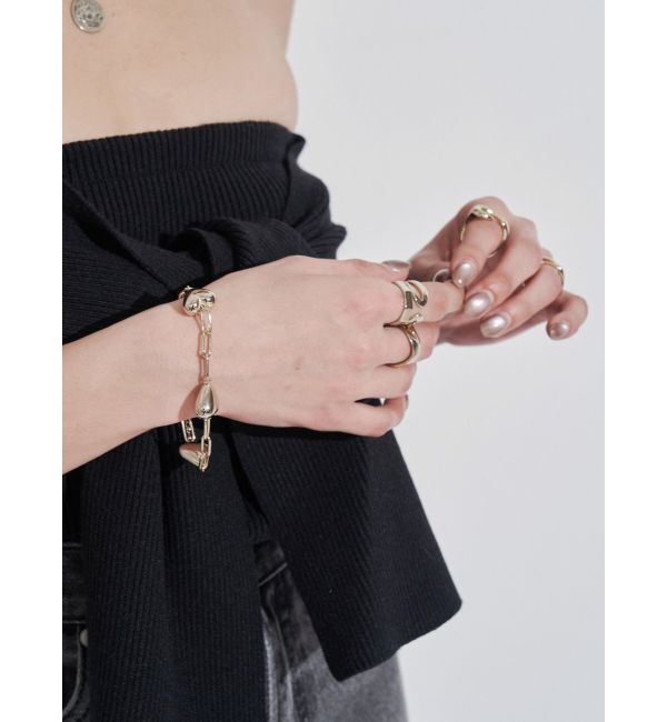 EVRIS「HEART MOTIFブレスレッド」|ブレスレット・バングル|