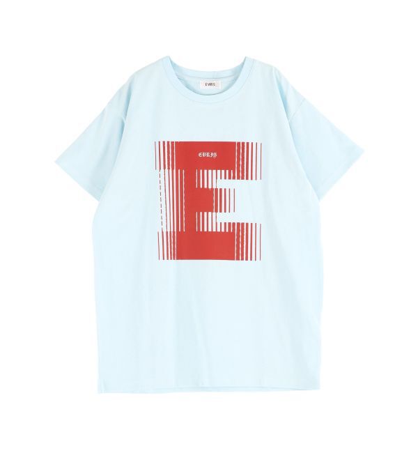 EVRIS「フロントロゴオーバーサイズTシャツ」|Tシャツ・カットソー|