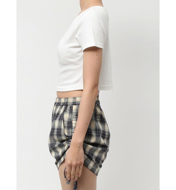 EVRIS「BASICシンプルショートTシャツ」|Tシャツ・カットソー|