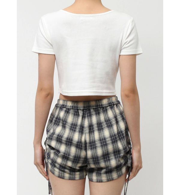 EVRIS「BASICシンプルショートTシャツ」|Tシャツ・カットソー|