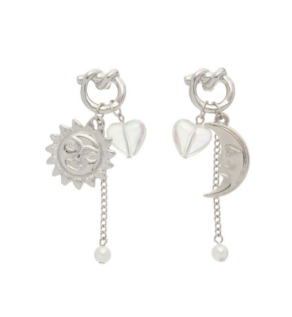 EVRIS「CLEAR HEART SUNNY ピアス」|ピアス|