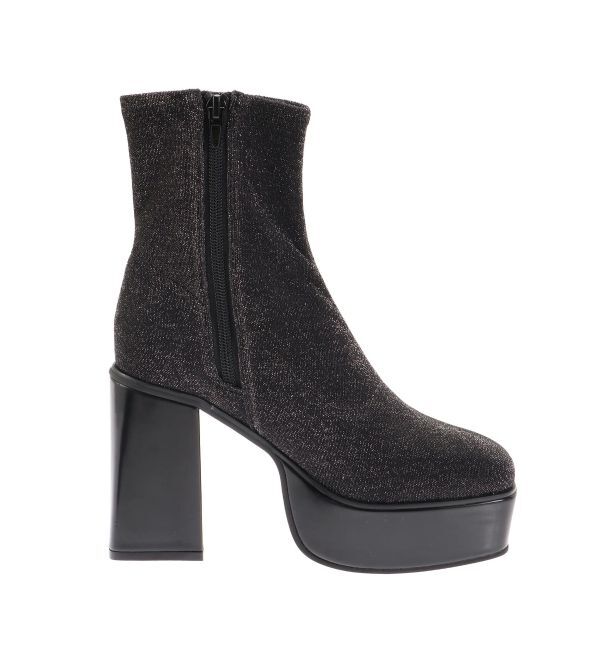 EVRIS「スリムチャンキーブーツ」|ショートブーツ|