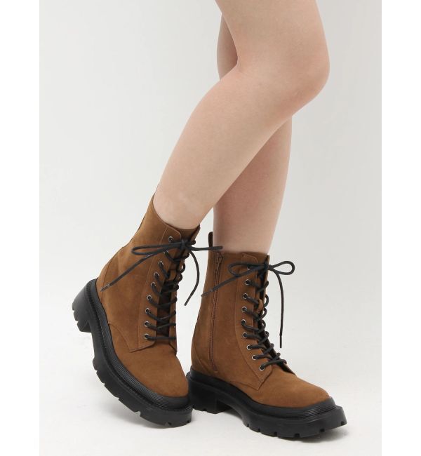 EVRIS「レースアップインソールワークブーツ」|ショートブーツ|