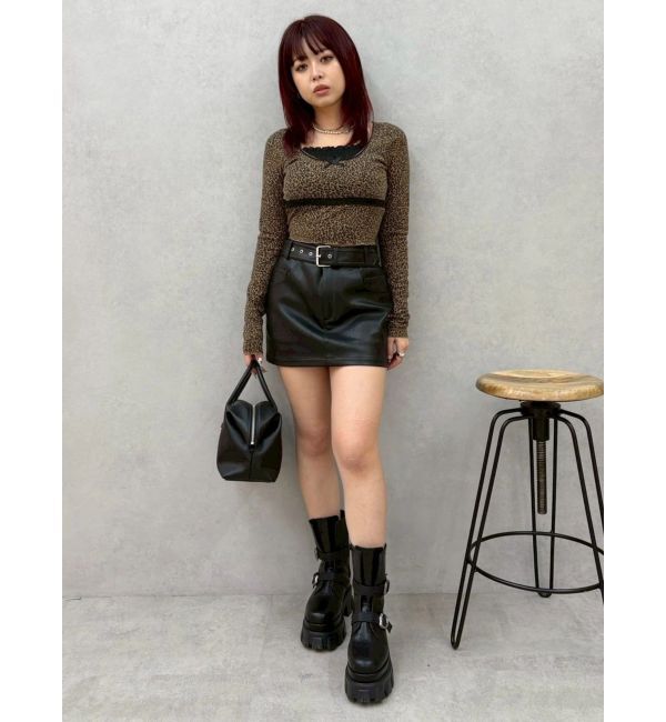 EVRIS「レイヤードフリルトップス」|Tシャツ・カットソー|