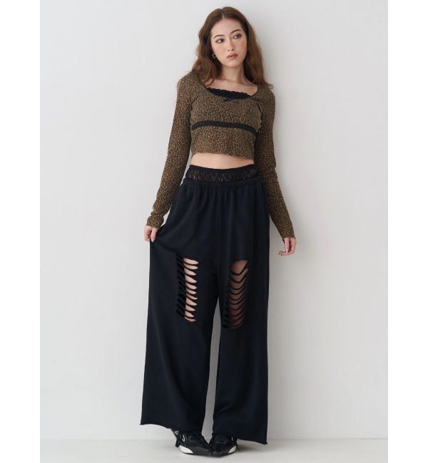 EVRIS「レイヤードフリルトップス」|Tシャツ・カットソー|