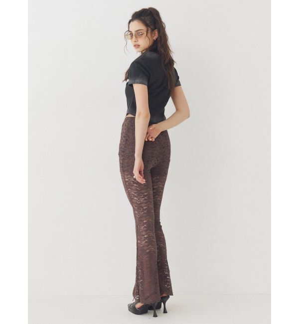 EVRIS「MOON BABE ロゴクロップドTシャツ」|Tシャツ・カットソー|