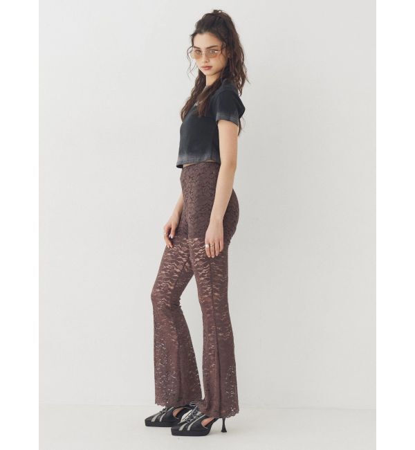 EVRIS「MOON BABE ロゴクロップドTシャツ」|Tシャツ・カットソー|