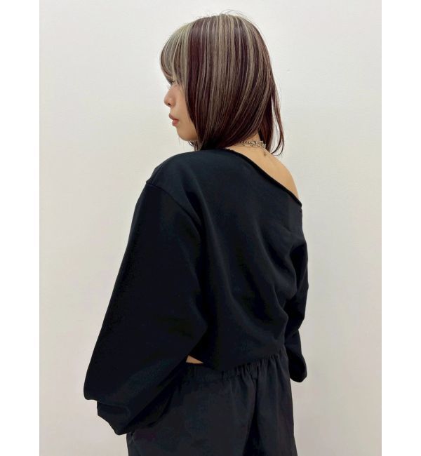 EVRIS「ワンショルダースウェットトップス」|スウェット・ジャージ|