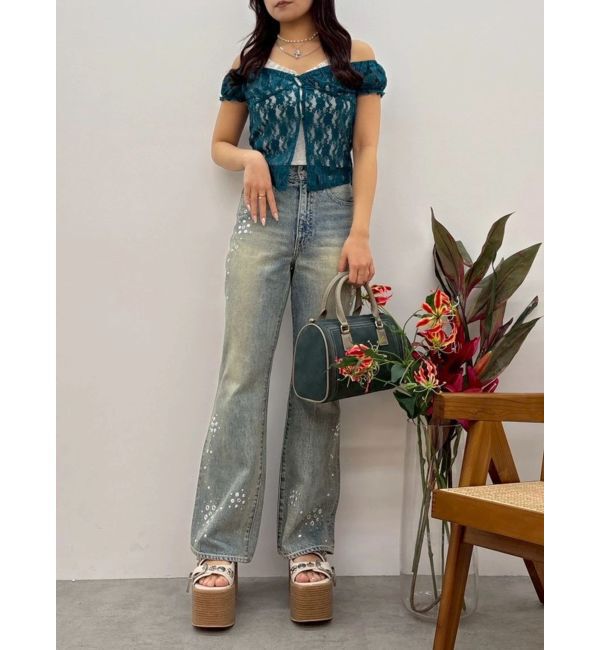 EVRIS「CROSS PEARL CHAIN 3連 ネックレス」|ネックレス|