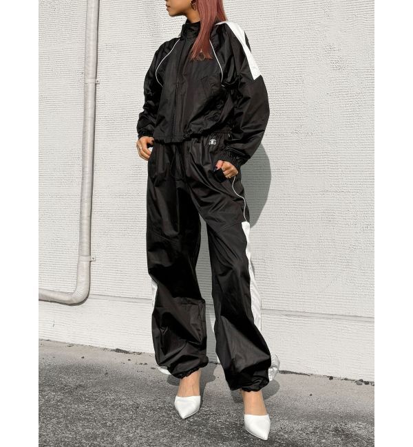 GYDA「【TINY】Symmetry GYDAラインショートトラックジャケット」|ブルゾン・スタジャン|