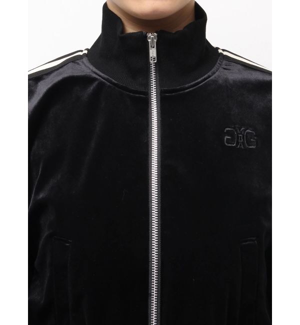 GYDA「SymmetryGYDAベロアトラックジャケット」|ブルゾン・スタジャン|