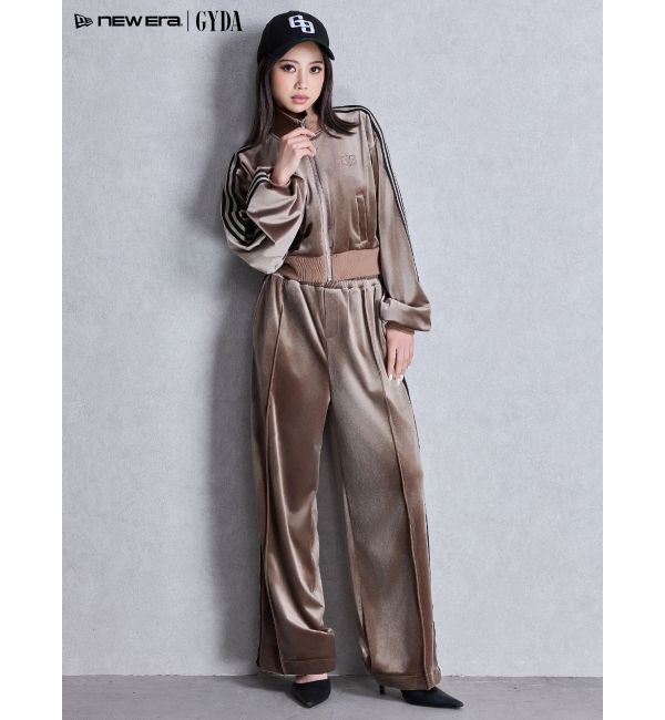 GYDA「SymmetryGYDAベロアトラックジャケット」|ブルゾン・スタジャン|