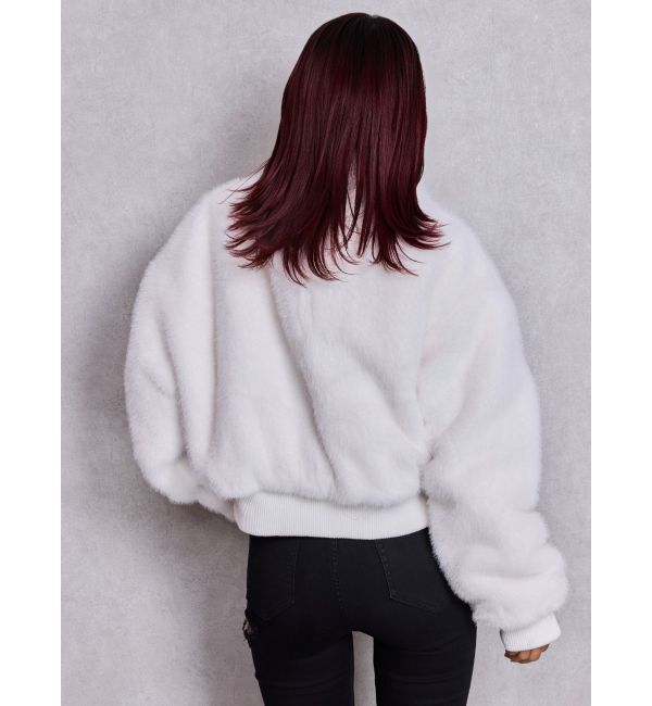 GYDA「STUPID IN RICH REVERSIBLE ECO FURブルゾン」|ブルゾン・スタジャン|