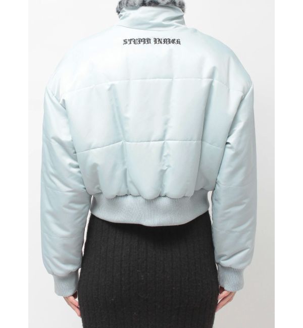 GYDA「STUPID IN RICH REVERSIBLE ECO FURブルゾン」|ブルゾン・スタジャン|